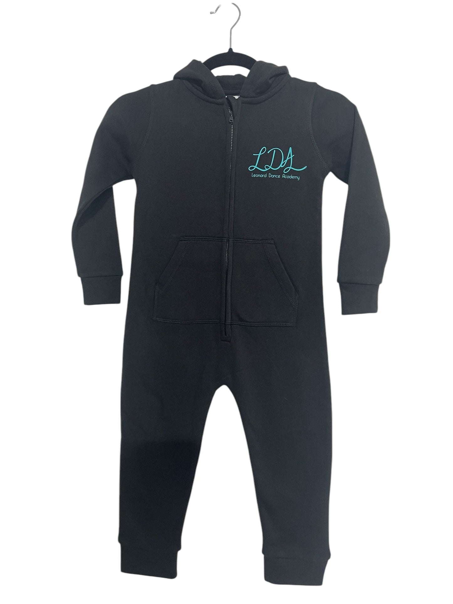 LDA Personalised Onesie/ All In One- Black