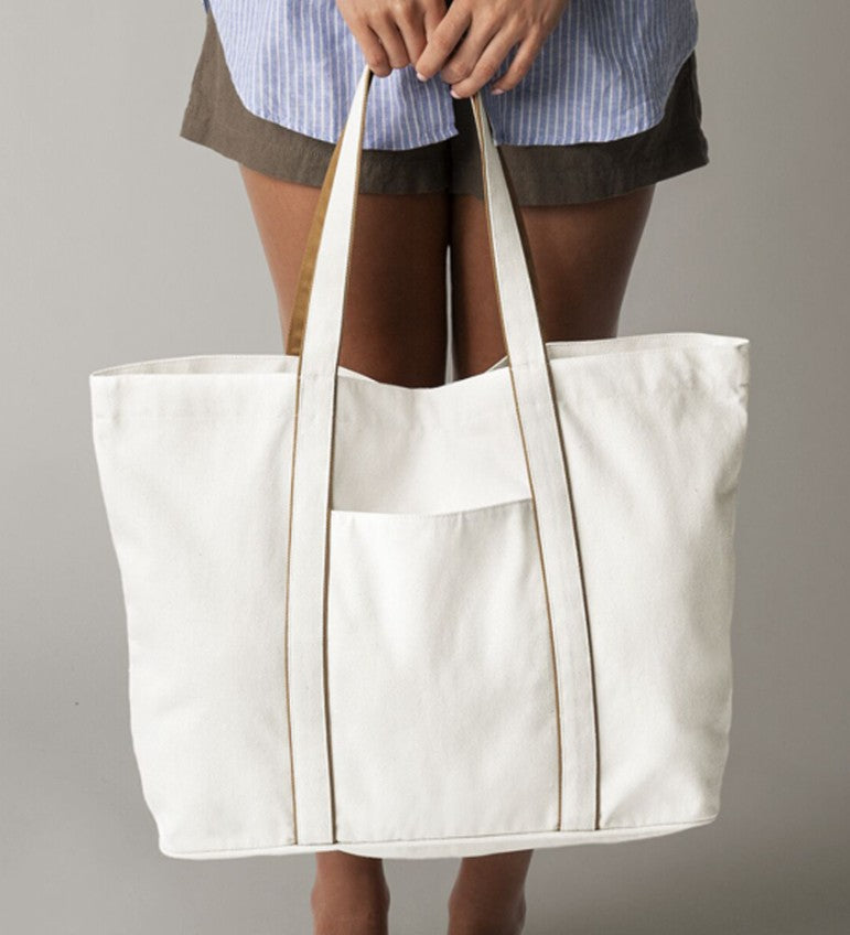 Personalised Courtside Large Tote Bag