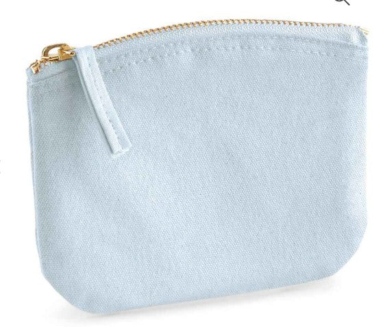 Personalised canvas treat bag purse