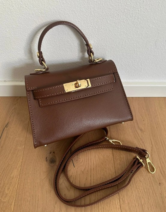 Personalised Mini Kate - Genuine Leather Handbag
