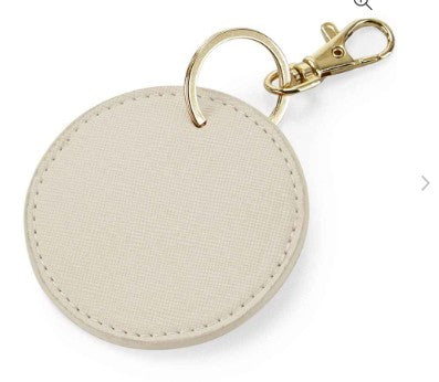 Personalised Circular Key Clip