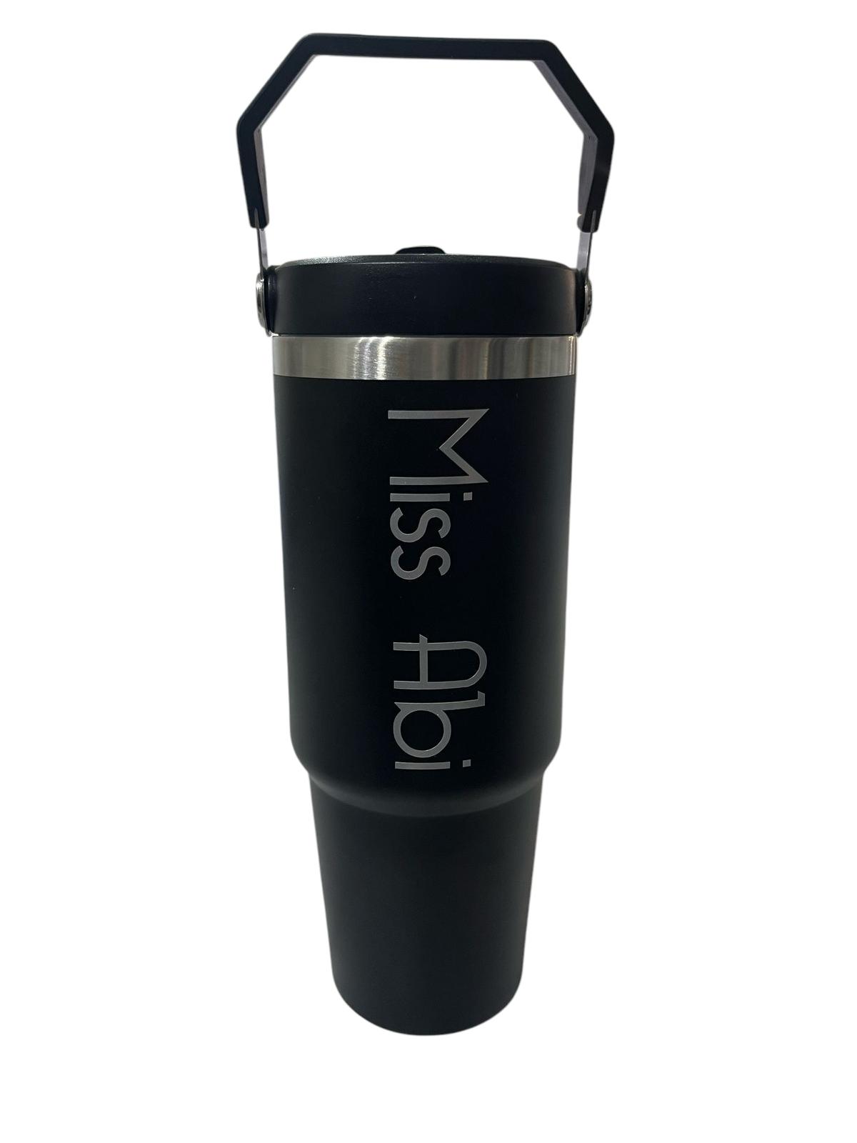 LDA personalised stainless steel 30oz large portable cup