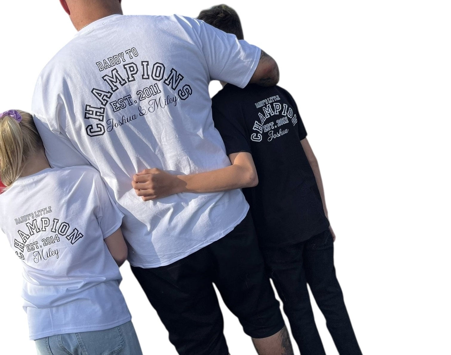 Personalised Children's CHAMPION T-shirt