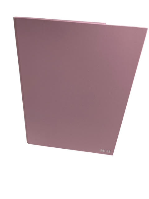 Personalised Pink Ring Binder