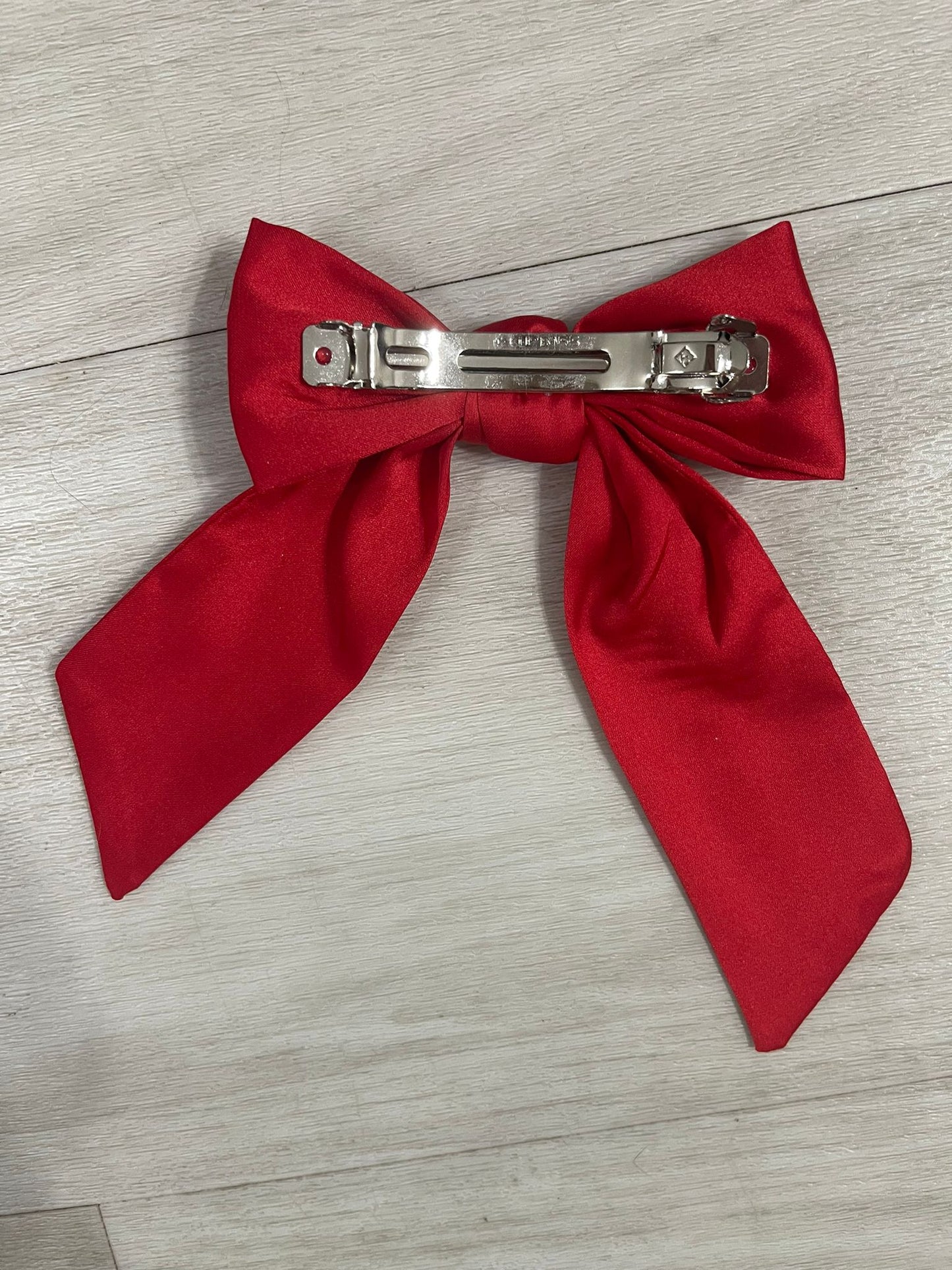 Personalised Red Hair Bow