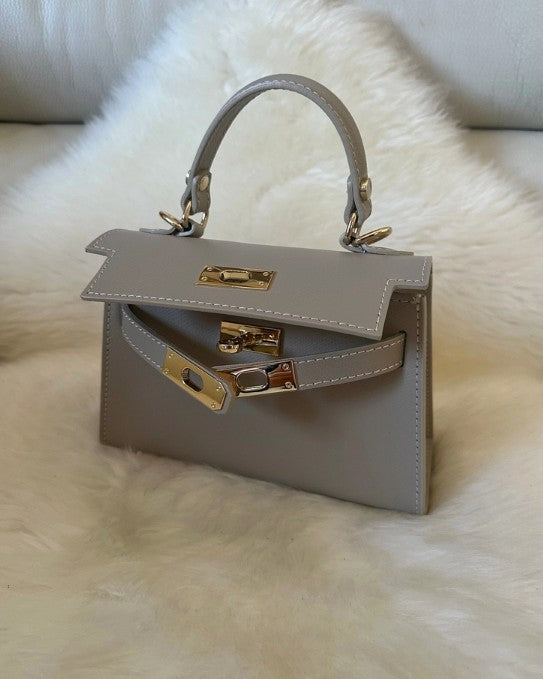 Personalised Mini Kate - Genuine Leather Handbag