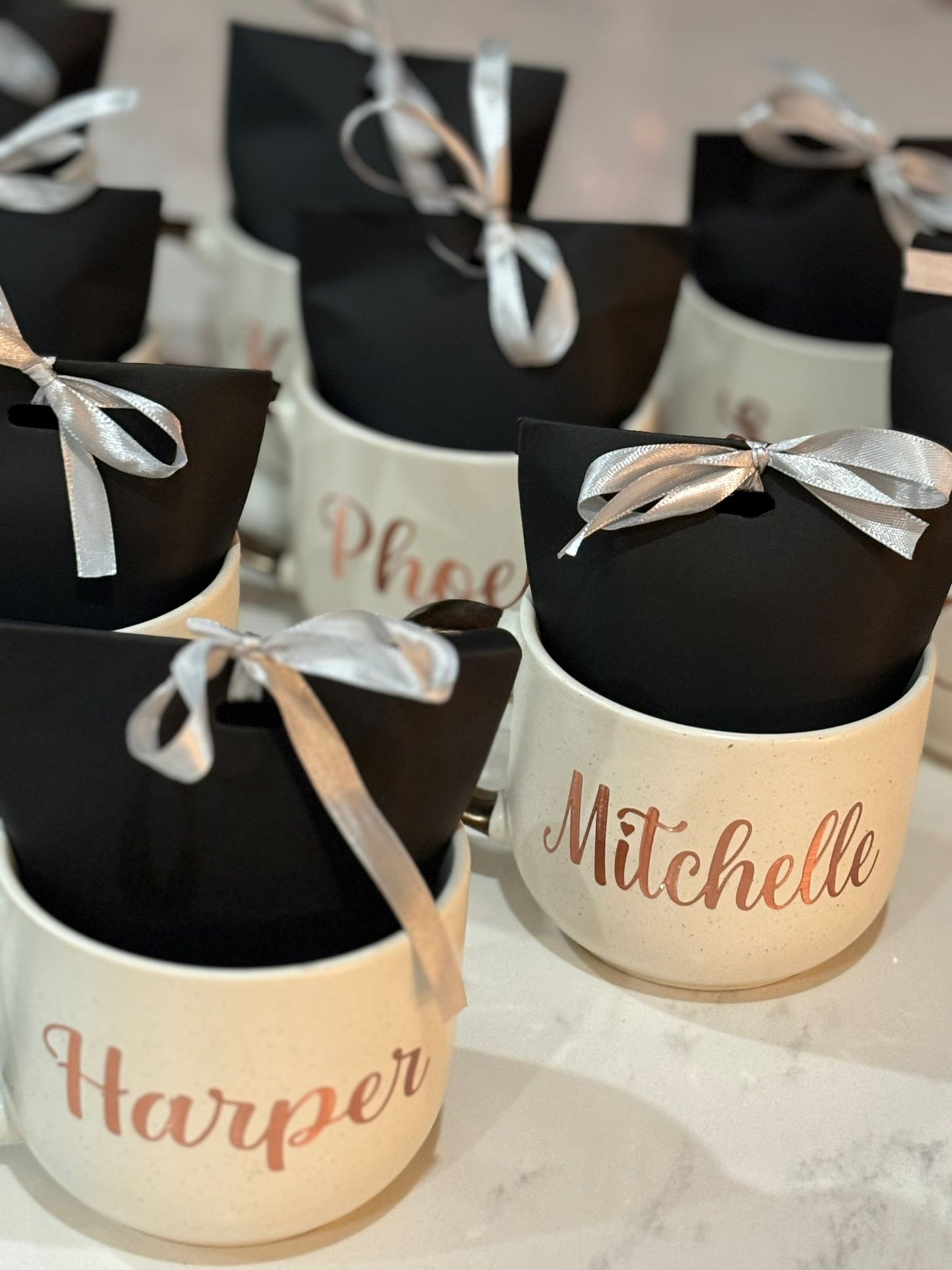 Personalised Mugs (bronze handle)