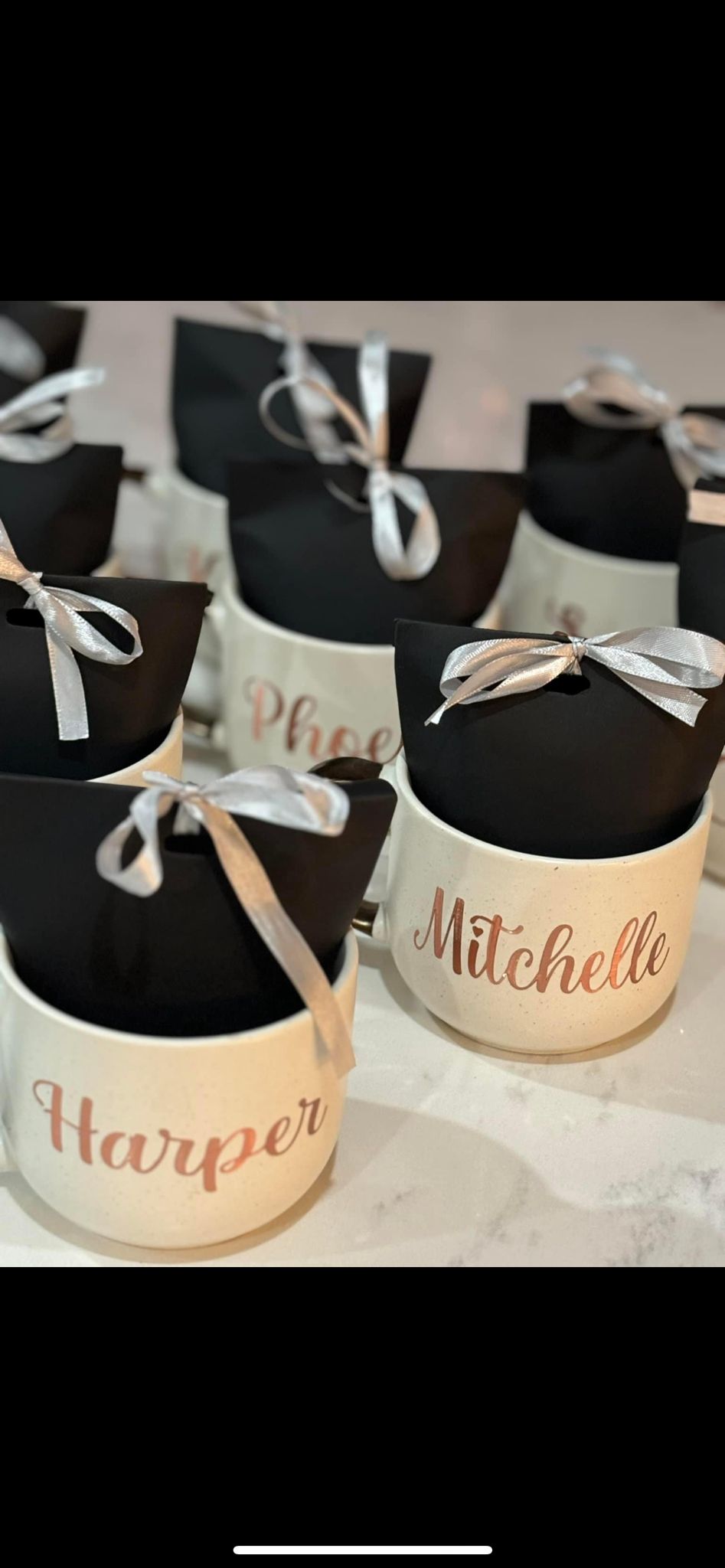 Personalised Mugs (bronze handle)