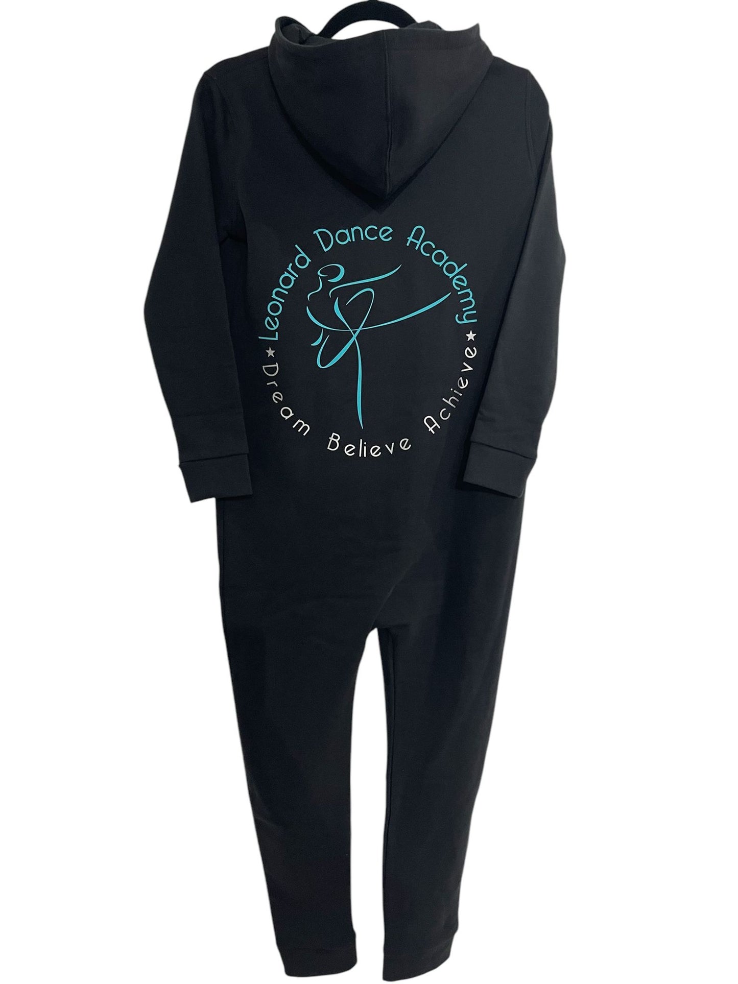 LDA Personalised Onesie/ All In One- Black