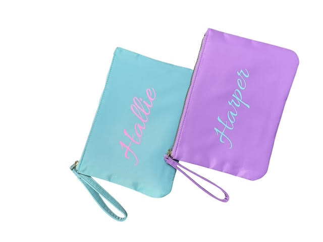 Personalised Summer Wristlet Pouch