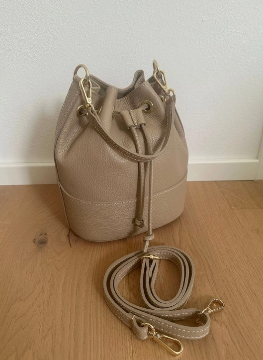 Personalised Ivy Bucket Bag - Genuine Leather