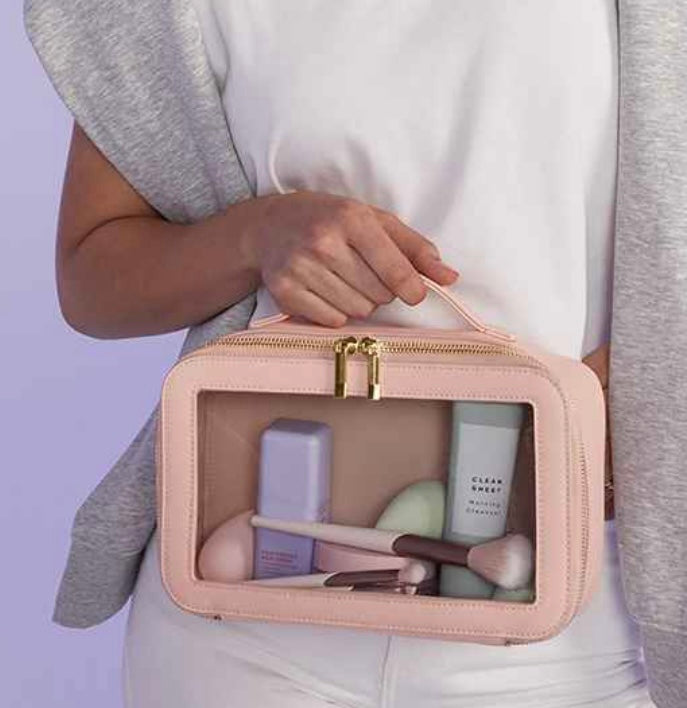 Personalised Clear Window Travel Case