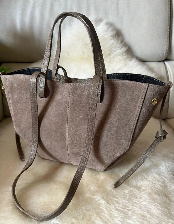 Personalised Sophia Suede Tote Bag