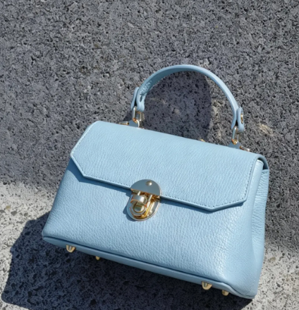 Personalised Emma Leather Crossbody Bag