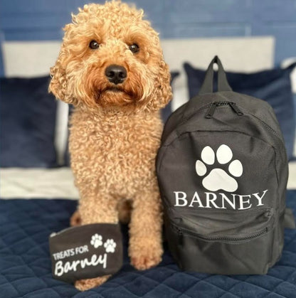 Personalised Pet Paw Mini Backpack