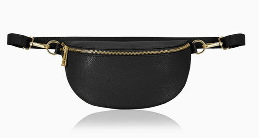 Personalised Alice Leather Cross body Bum Bag-Small