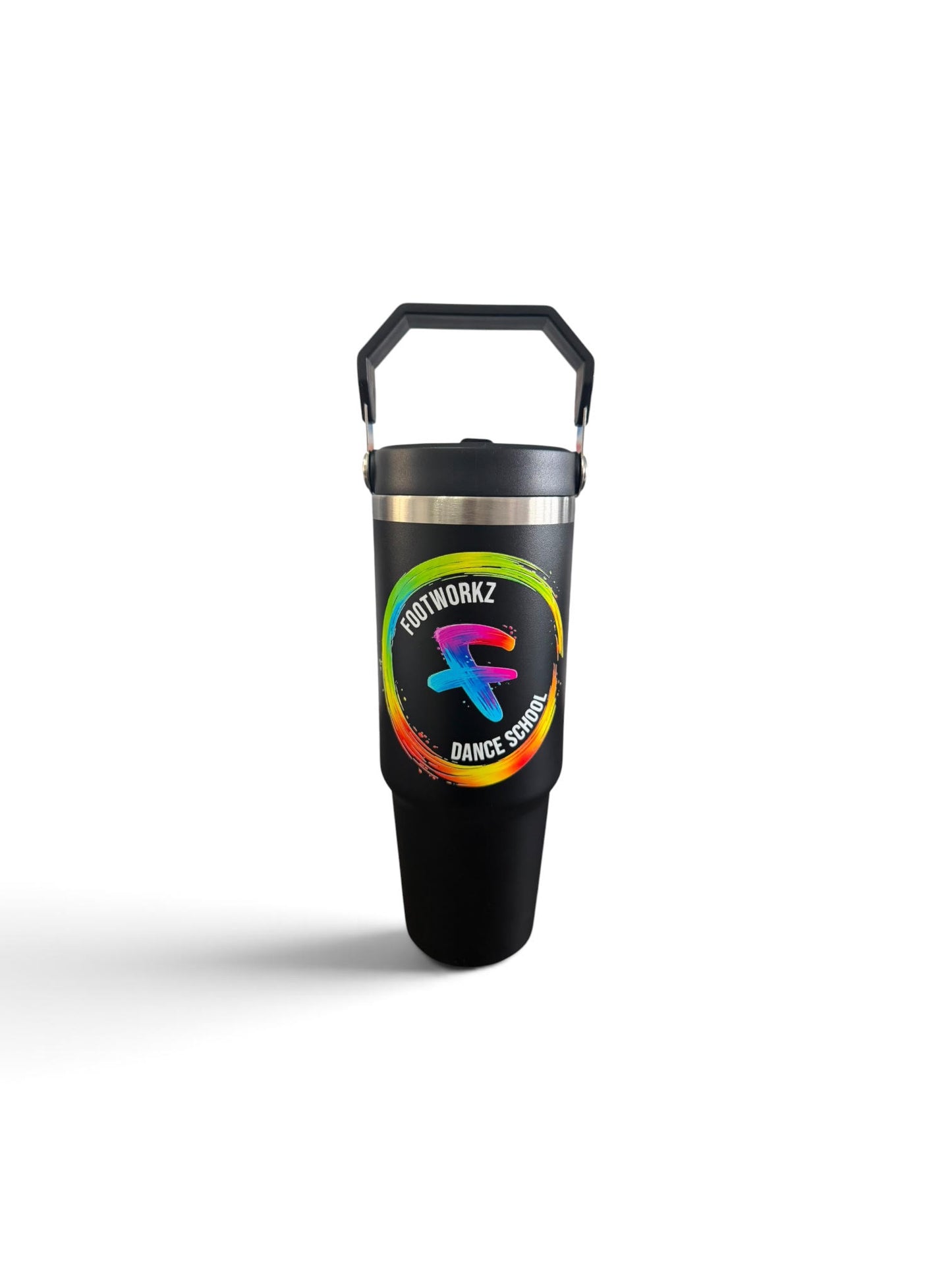 Fooworkz Dance-  personalised stainless steel 30oz large portable cup