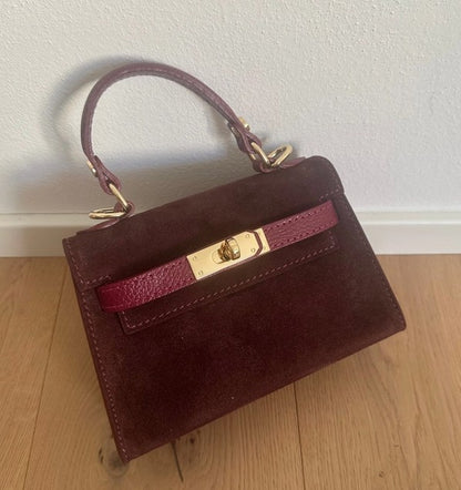 Personalised Mini Kate - Genuine Suede Bag