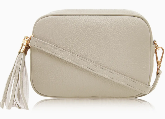 Personalised Charlotte Crossbody Camera Bag with Tassel Zip