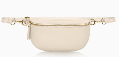 Personalised Alice Leather Cross body Bum Bag-Medium