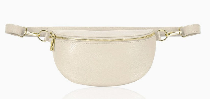 Personalised Alice Leather Cross body Bum Bag-Small