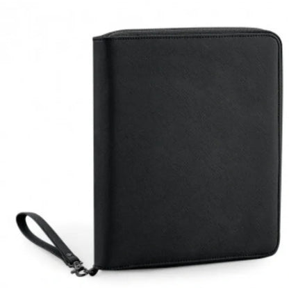 Black Personalised Travel/Tech Organiser