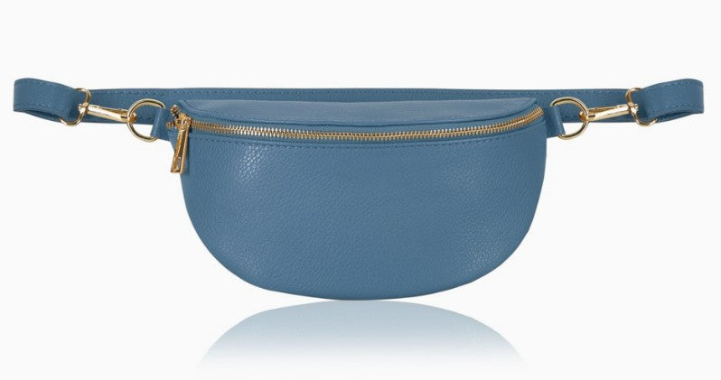 Personalised Alice Leather Cross body Bum Bag-Small