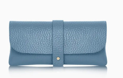 Personalised Italian Leather Glasses Pouch