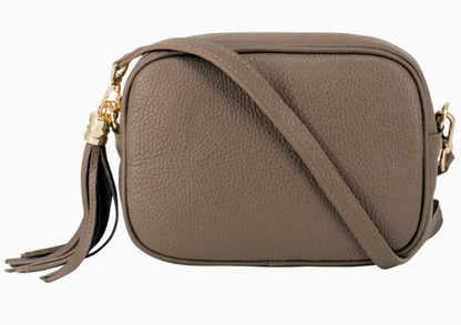 Personalised Charlotte Crossbody Camera Bag with Tassel Zip