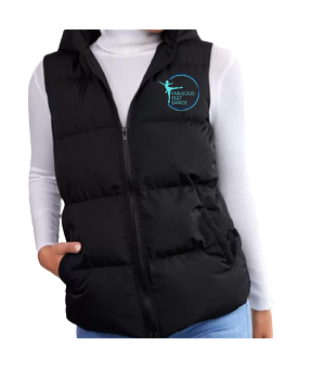 Fabulous Feet Dance- Adults Hooded Gilet/Body warmer