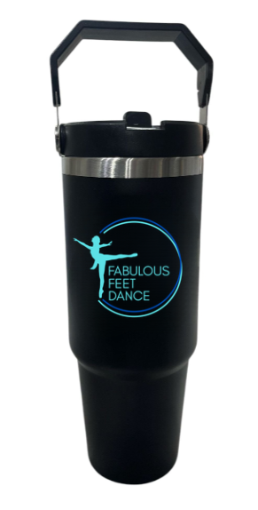 Fabulous Feet Dance-  personalised stainless steel 30oz large portable cup