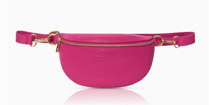 Personalised Alice Leather Cross body Bum Bag-Small
