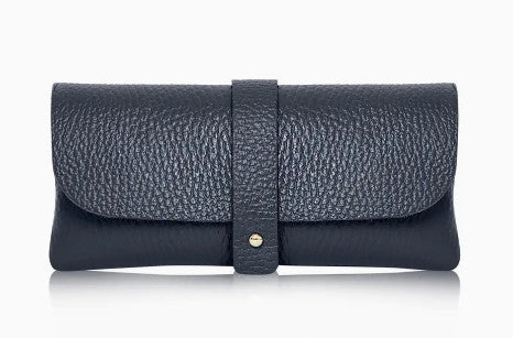 Personalised Italian Leather Glasses Pouch