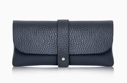 Personalised Italian Leather Glasses Pouch