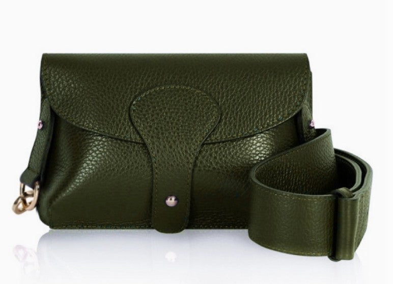 Personalised Ella Crossbody Bag with Wide Chunky Strap-Medium