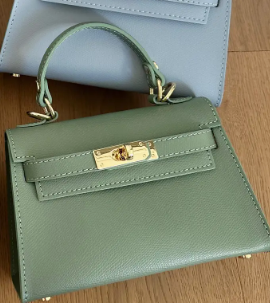Personalised Mini Kate - Genuine Leather Handbag