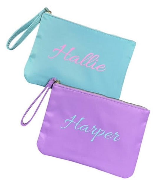 Personalised Summer Wristlet Pouch