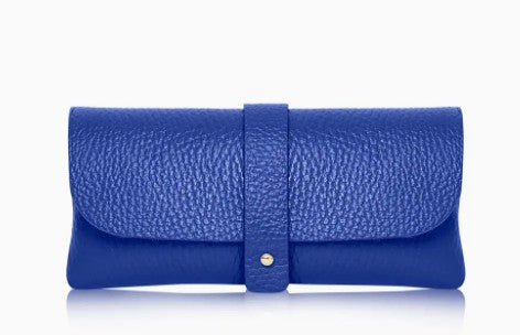 Personalised Italian Leather Glasses Pouch