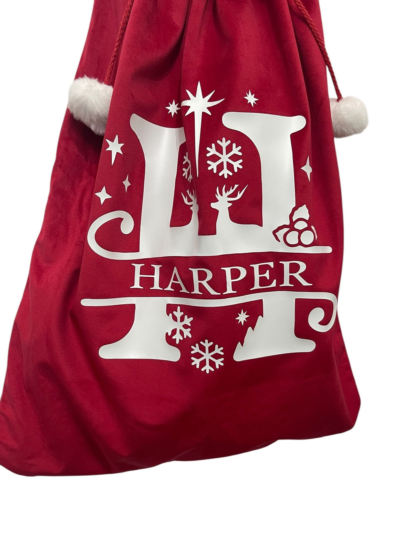 Personalised Red Large Santa Sack