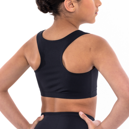 Footworkz Dance - Racerback Crop Top