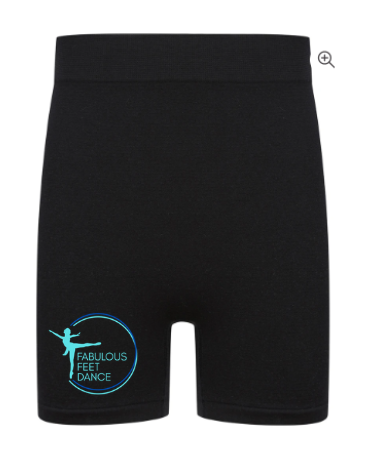 Fabulous Feet Dance- Kids Seamless Shorts