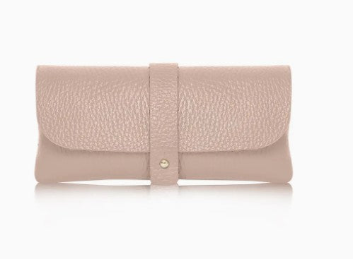 Personalised Italian Leather Glasses Pouch