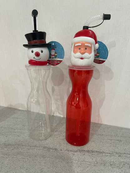 Personalised festive bottle- Santa