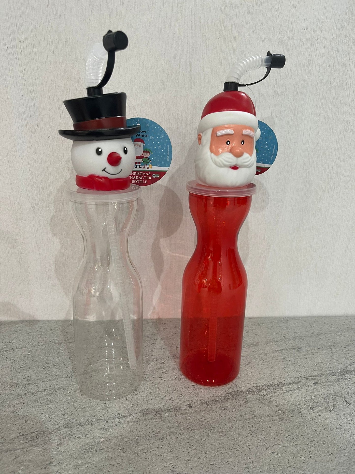 Personalised festive bottle- Santa