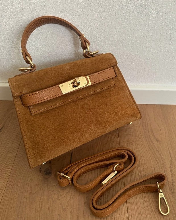 Personalised Mini Kate - Genuine Suede Bag