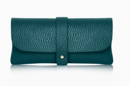 Personalised Italian Leather Glasses Pouch