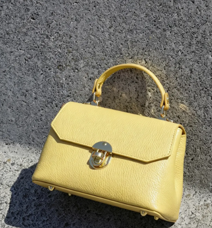 Personalised Emma Leather Crossbody Bag